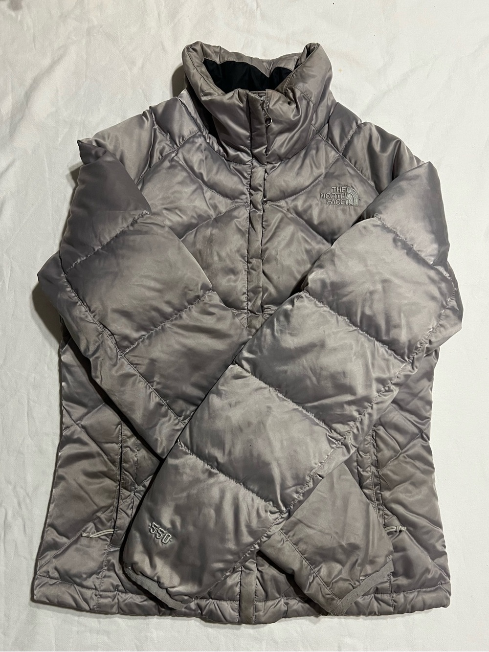 The North Face Women's Gray Puffer Jacket